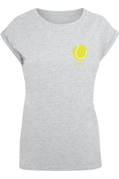 Merchcode Damen Ladies Its Tennis Time Extended Shoulder Tee