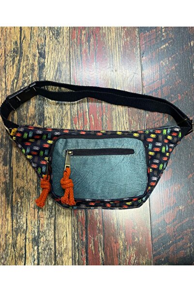 Street Bag Geantă etnică autentică boemă pentru călătorie zilnică, cu mai multe buzunare, rezistentă la apă