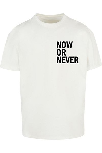 Merchcode Herren Now Or Never Heavy Oversize Tee
