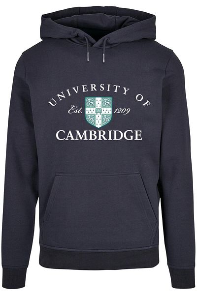 Merchcode Herren University Of Cambridge - Est 1209 Basic Hoody