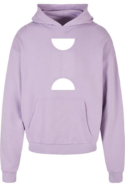 Merchcode Kapuzenpullover mit abstrakten Linien