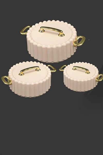 Generic طقم حافظات طعام 3500/2500/1500 مل