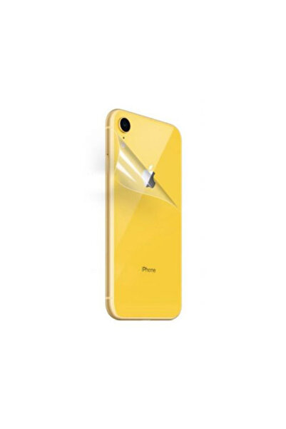 REDz Accessories Προστατευτική μεμβράνη πλάτης, συμβατή με iPhone XR, διαφανή...