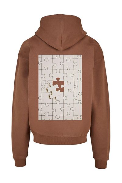 Merchcode Herren Missing Piece Ultra Heavy Hoody