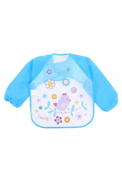 HANNA Waterproof bib with long sleeves - Sparrow