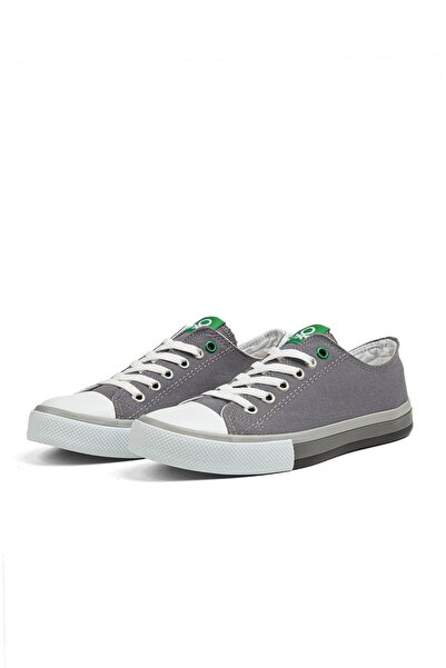 Benetton Women's Casual Sneakers Bn-30196 Anthracite