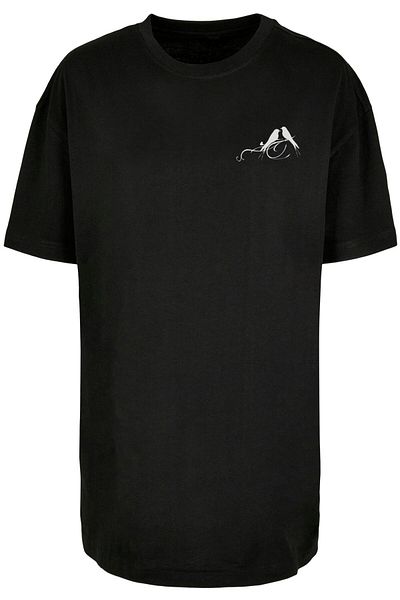 Merchcode Damen Ladies Love Birds Oversized Boyfriend Tee