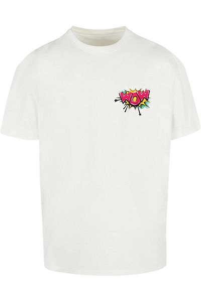 Merchcode Herren Wow Comic Heavy Oversized Tee