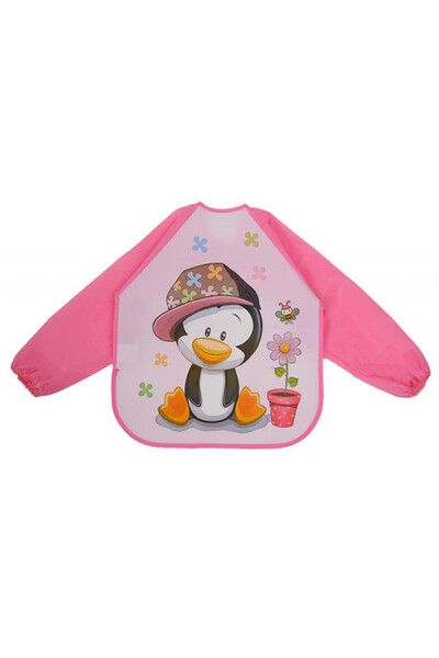 HANNA Waterproof bib with long sleeves - Pinguin