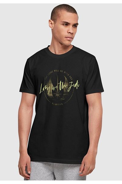ABSOLUTE CULT Herren Star Wars - Obi Wan Basic T-Shirt