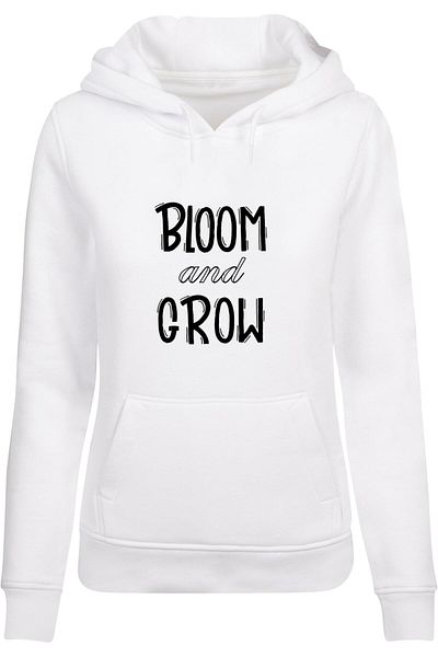 Merchcode Damen Ladies Spring - Bloom And Grow Heavy Hoody