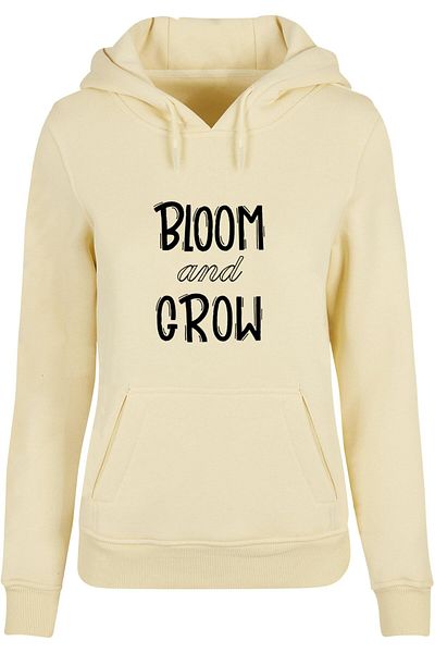 Merchcode Damen Ladies Spring - Bloom and grow Heavy Hoody