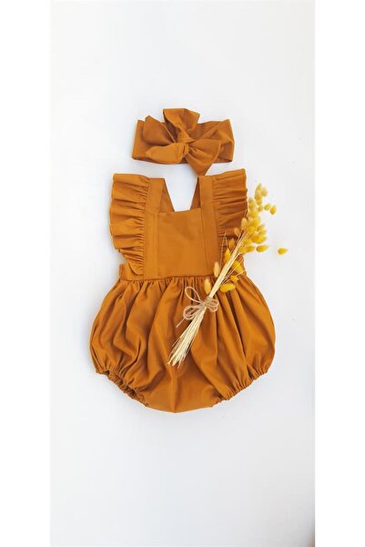 ikokokids طقم رومبير بحزام قابل للتعديل باللون الأزرق للفتيات الصغيرات