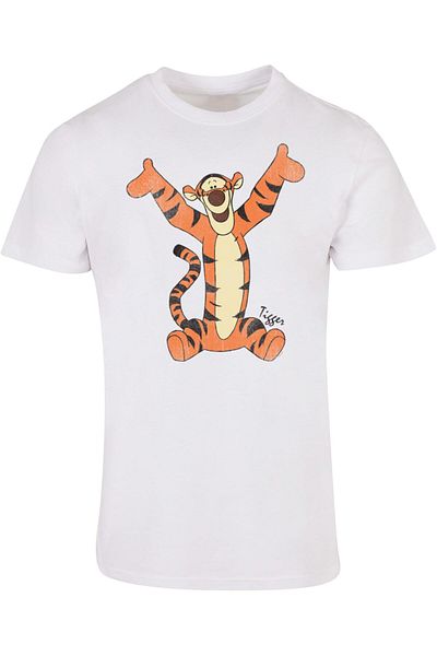 ABSOLUTE CULT Herren Winnie The Pooh - Tigger Classic Basic T-shirt