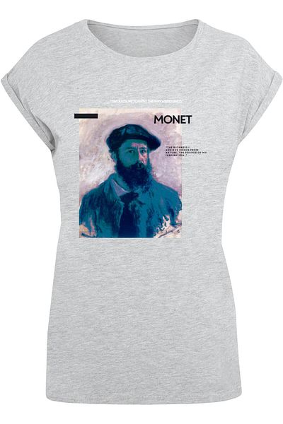 Merchcode Damen Ladies Apoh - Monet Nature T-shirt