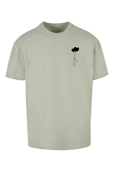 Merchcode Herren Love In The Air Heavy Oversize Tee