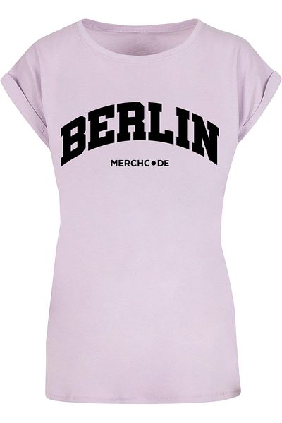 Merchcode Damen Ladies Berlin Wording - T-shirt