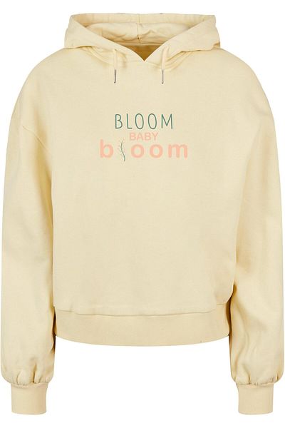 Merchcode Damen Ladies Spring - Bloom baby Oversized Hoody