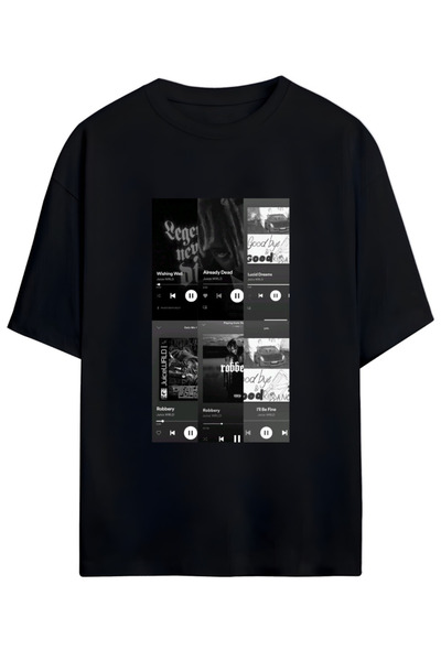 SVART WEAR JUICE WRLD UNISEX PAMUK MAJICA