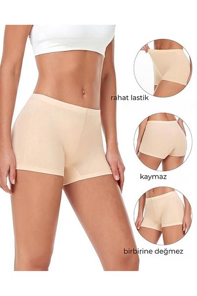 Stars Underwear Γυναικεία Boxer 4 συσκευασιών βαμβακερά εσώρουχα συλλογής