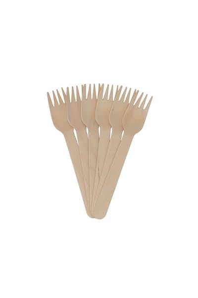 Reef 12-piece Disposable Wooden Forks