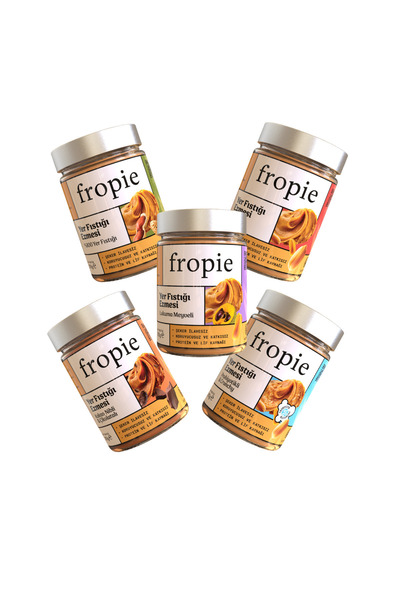 FROPİE Yer Fıstığı Ezmesi Tanışma Paketi - 315 gr x 5 çeşit