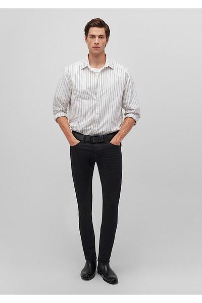 Mavi James Black Ziftt Black Jean Kalhoty 0042421319