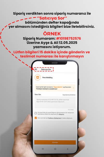 Pera Wedding Wedding Special Day Memory Book and Guest Book 21cm X 21cm 50 Sheets