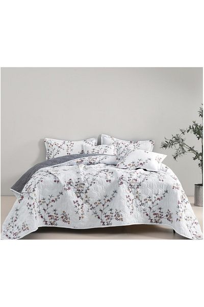 Mark A king-sized summer microfiber double bed sheet that adds beauty and elegance to your room, measuring 230*250cm.