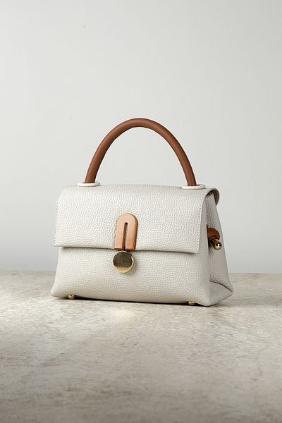 DSN Elegant Buckle Cover Women's Hand and Shoulder Bag - Adjustable Strap