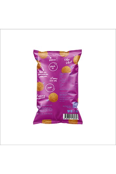 FROPİE Fropie Baked Chickpea Chips with Smoked Pepper Seasoning X3