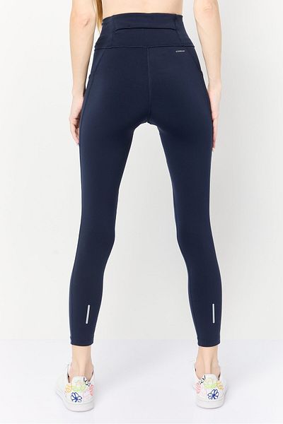 adidas Women Tight Fit Running Leggings, Navy Blue