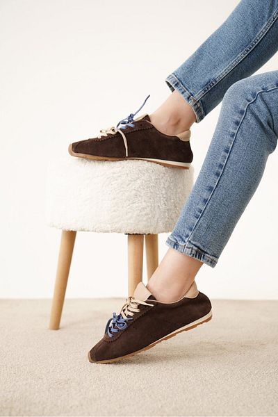 luuq shoes Luxe Genuine Leather Women's Sports Shoes