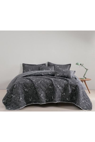 Mark A king-sized summer microfiber double bed sheet that adds beauty and elegance to your room, measuring 230*250cm.