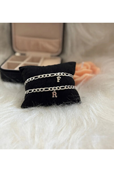 VENTİ VENTİSCA Steel Pieces Lettered Special Couple Bracelet for Wife, Lover,...