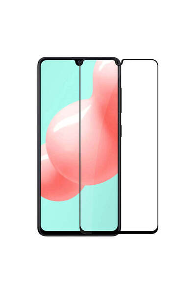 REDz Accessories Folie de sticlă securizată pentru Samsung A41, 3D Negru, ECR...