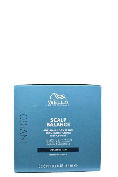 Wella Professionals Tratament Invigo Scalp Balance pentru căderea părului, 8 x 6 ml