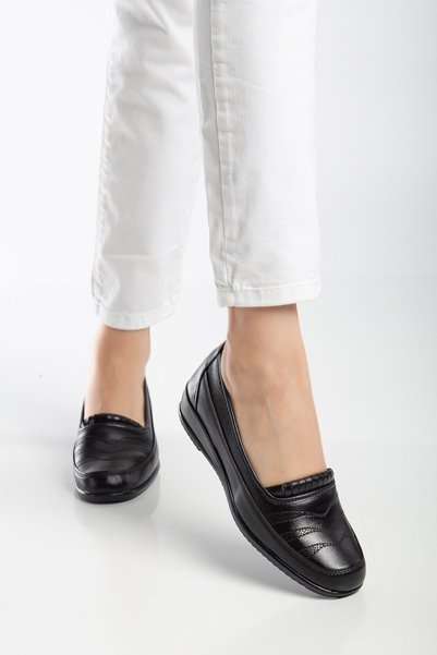 Waresta Large Size Orthopedic Insole Non-Leather Artificial Leather Soft Women's Mother Shoes Wrstx427