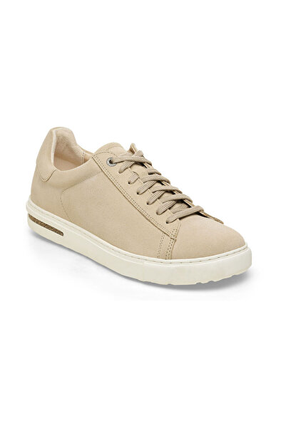 Birkenstock Birkenstock Bend alacsony velúr bőr - Sandcastle keskeny tornacipő