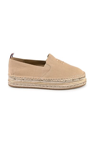 Tommy Hilfiger Fw0Fw 080610 Hd Model Beige Women's Espadrilles