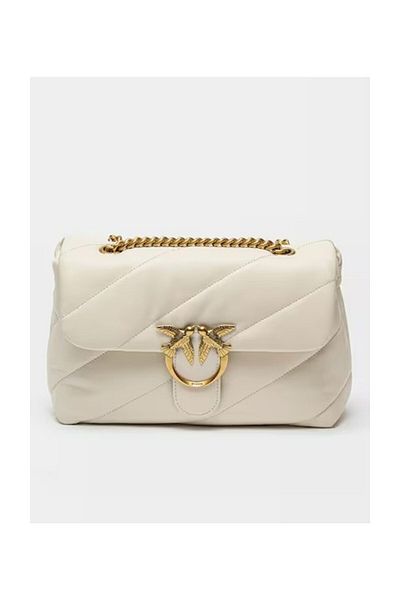 PİNKO Love Umhängetasche Leder 30 cm