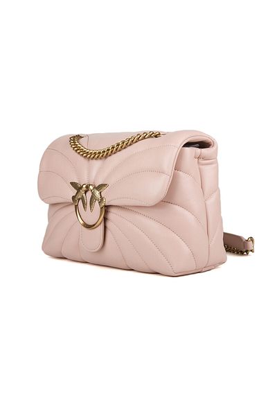 PİNKO Love Puff Schultertasche Leder 30 cm