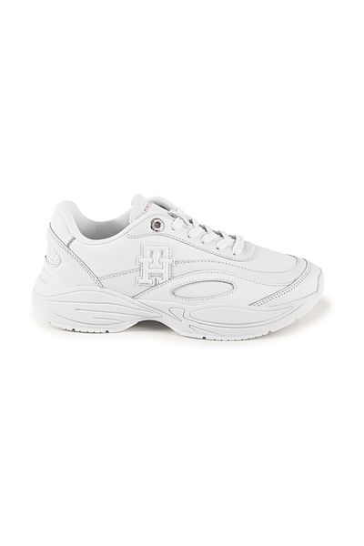Tommy Hilfiger Γυναικεία Tommy Hilfiger Casual Leather Runner Γυναικεία αθλητικά παπούτσια FW0FW07385