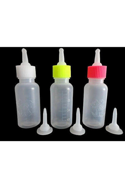 Ans Yavru Kedi Için Biberon Seti Yedek Ağızlık Süt Tozu