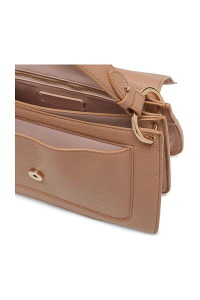 Coccinelle Kadir Eminci Katoko Crossbody Bag for Women with Open Flap and Logo