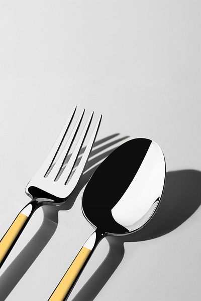 Nehir Dalyan Gold Satin 12-Person 72 Piece Boxed Cutlery Set