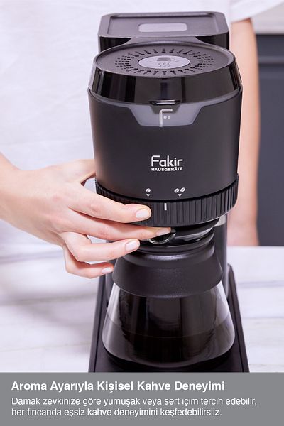 Fakir Aroma Gourmet Filter Coffee Machine Black Copper