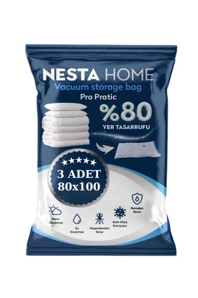 NESTA HOME Vacuum Storage Bag, Bag, Organizer Storage