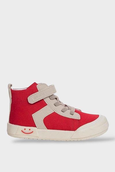 Liger Red Unisex Orthopedic Linen Children's Sneakers - Lighted Ankle