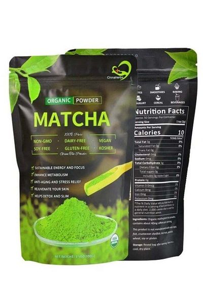 Matcha Pure Matcha Powder, Organic Matcha Green Tea, Japanese Matcha Green Tea 100g